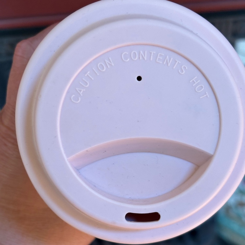 Ceramic Travel cup with lid - Picture 6 of 7